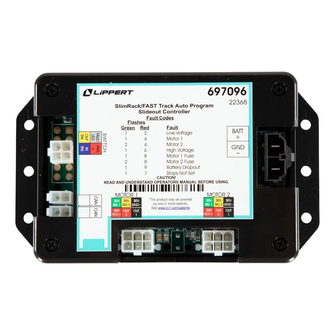 697096 – LIPPERT COMP Slide Out Control Module, For Use With Lippert Slide Outs In-Wall Slide Controller